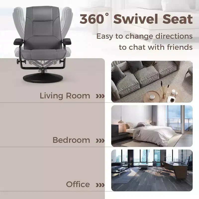 Reclining Chair with Ottoman