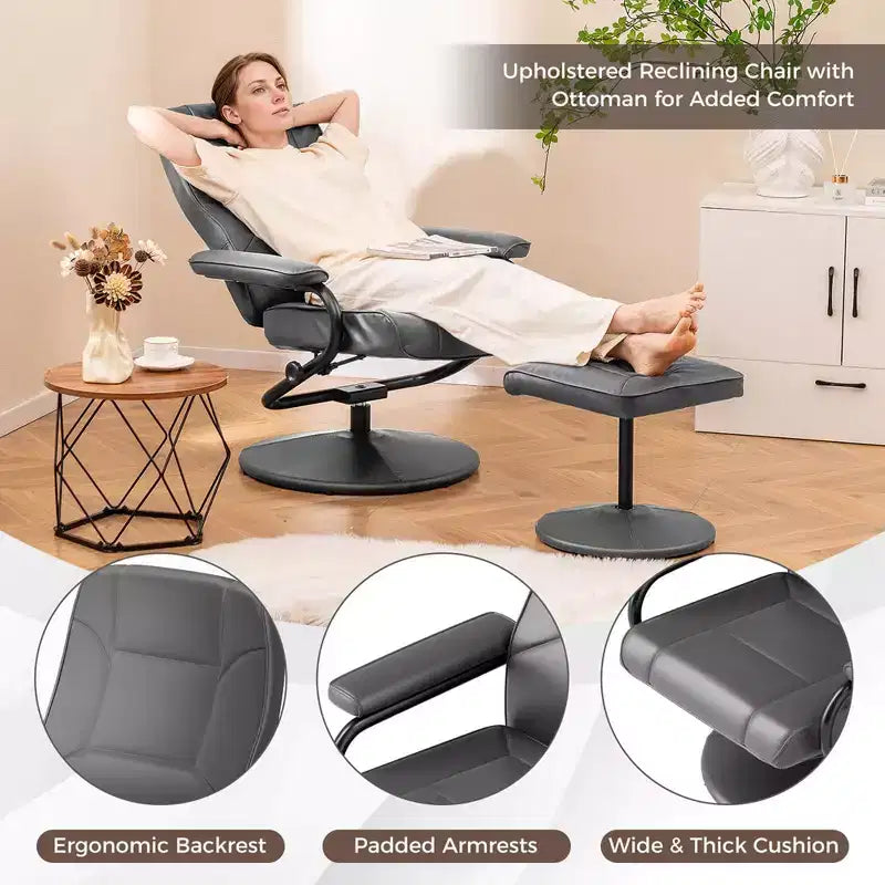 Reclining Chair with Ottoman