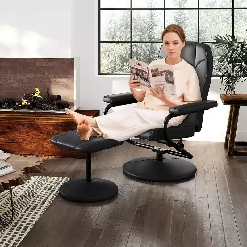 Reclining Chair with Ottoman