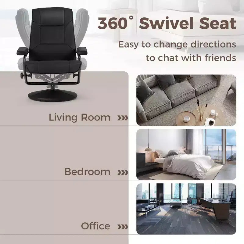 Reclining Chair with Ottoman
