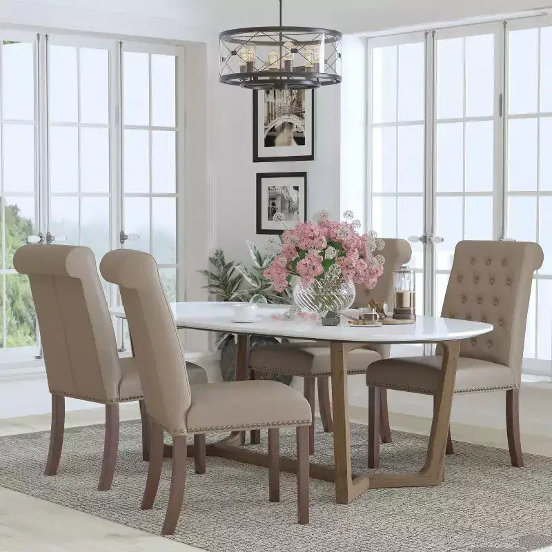 Set of 4 Parsons Chairs