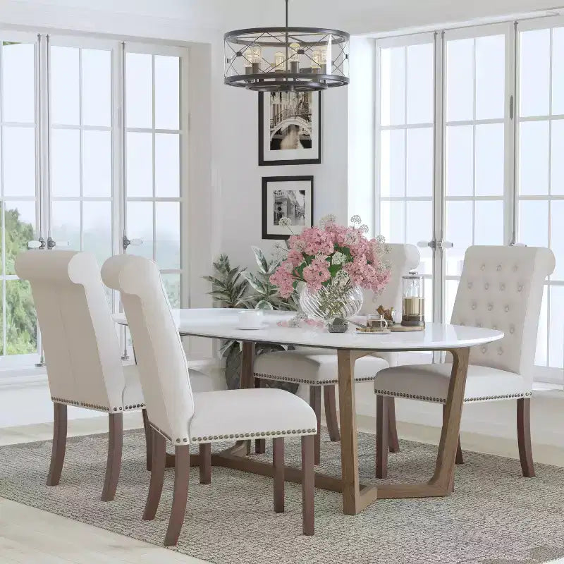Set of 4 Parsons Chairs