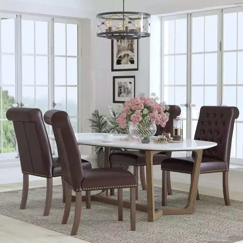 Set of 4 Parsons Chairs