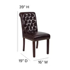 Set of 4 Parsons Chairs