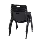 4pk M Lightweight Stackable Sturdy Breakroom Chairs