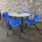 4pk M Lightweight Stackable Sturdy Breakroom Chairs