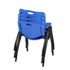 4pk M Lightweight Stackable Sturdy Breakroom Chairs