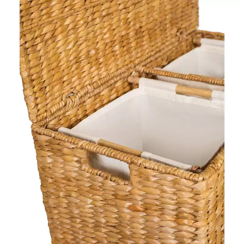 Seagrass Oversized Divided Hamper