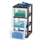 Medium 3 Drawer Cart with Organizer Top