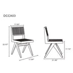 Set of 2 Dining Chairs
