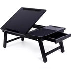 BirdRock HomeMulti-tasking Laptop Bamboo Bed Tray - Walnut